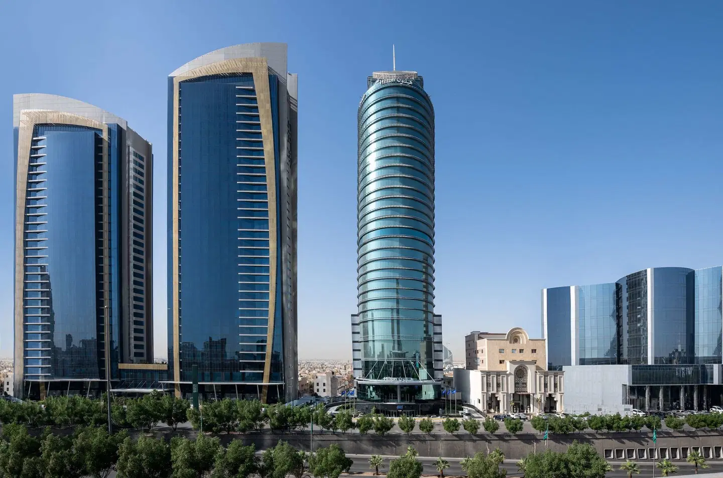 Hilton Riyadh Olaya EXTERIOR
