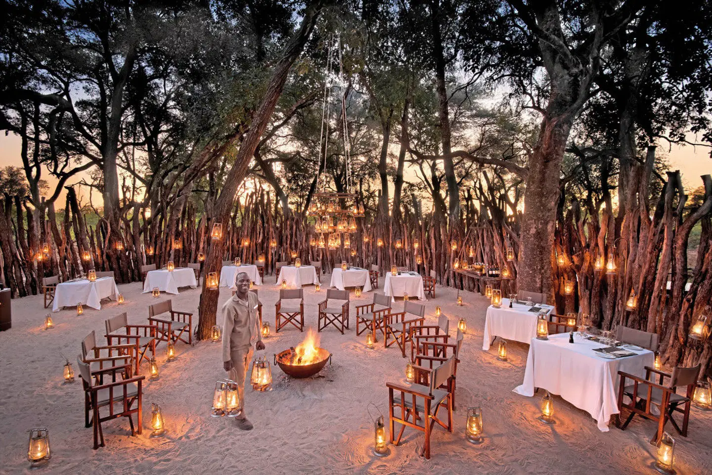 andBeyond Nxabega Okavango Tented Camp Restaurant