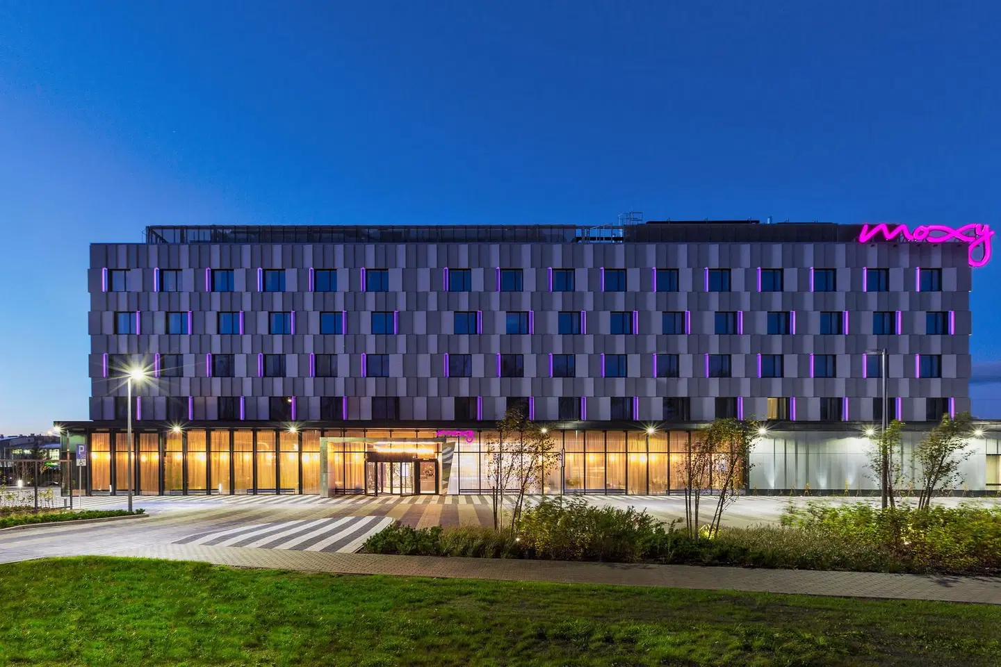 Moxy Katowice Airport Terrasse