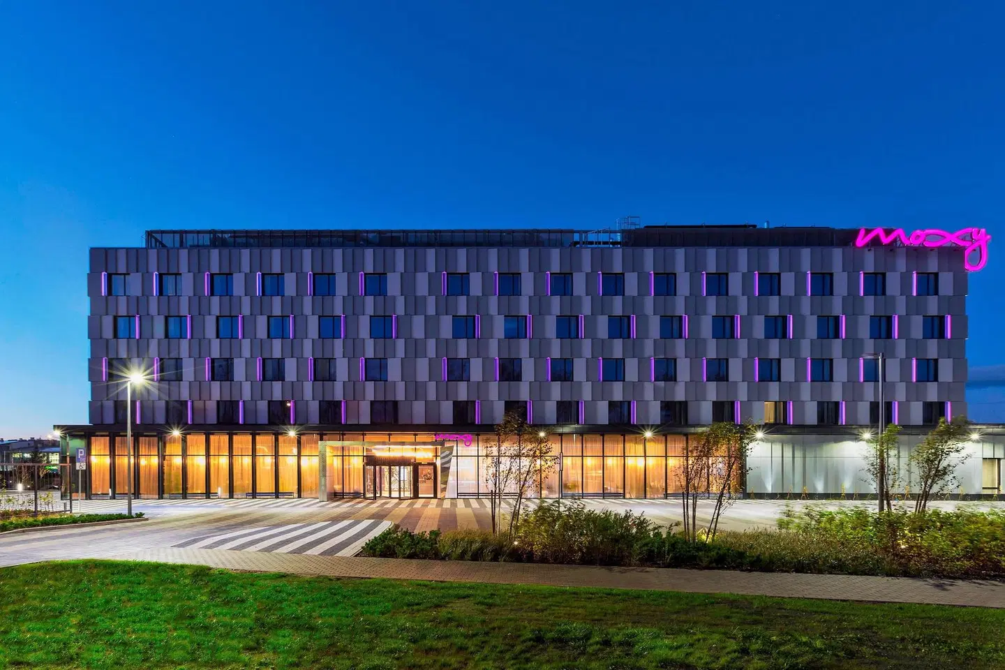 Moxy Katowice Airport Terrasse