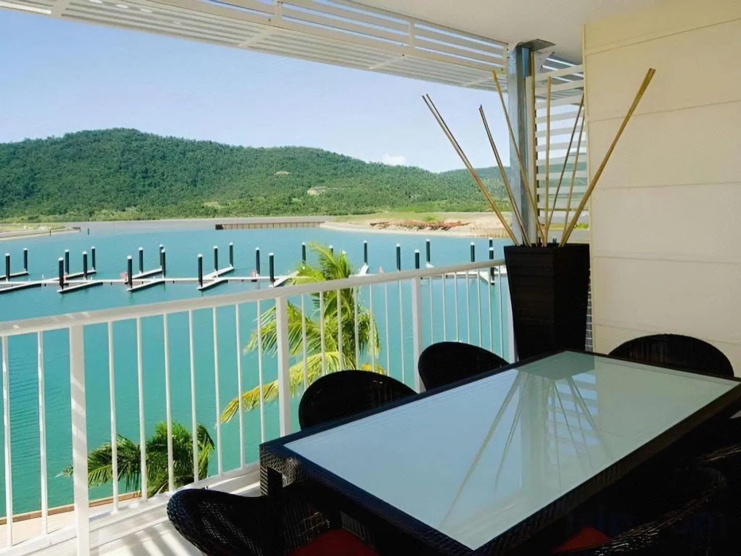 The Boathouse Apartments Terrasse