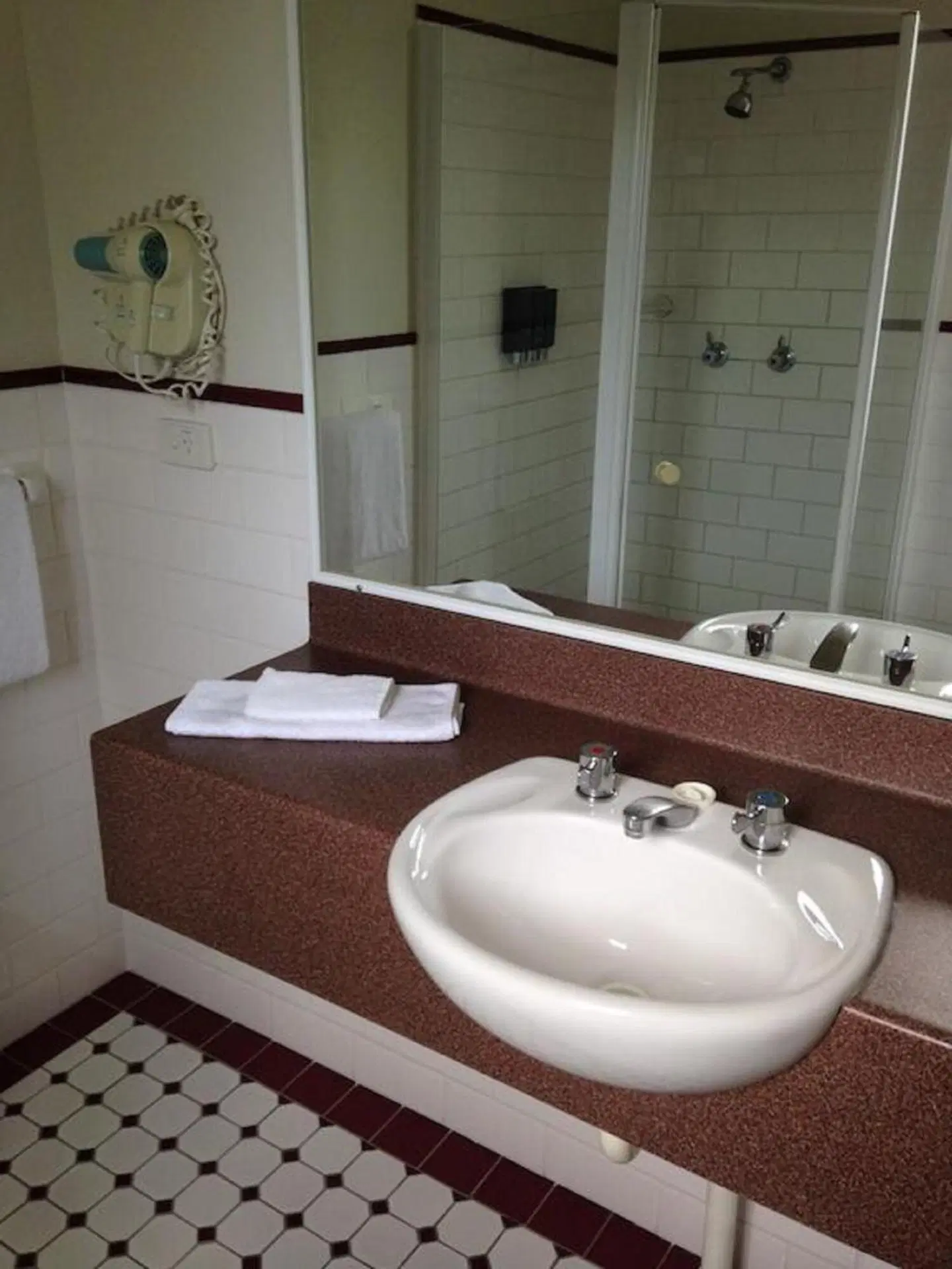 Francis Phillip Motor Inn and The Lodge Badezimmer