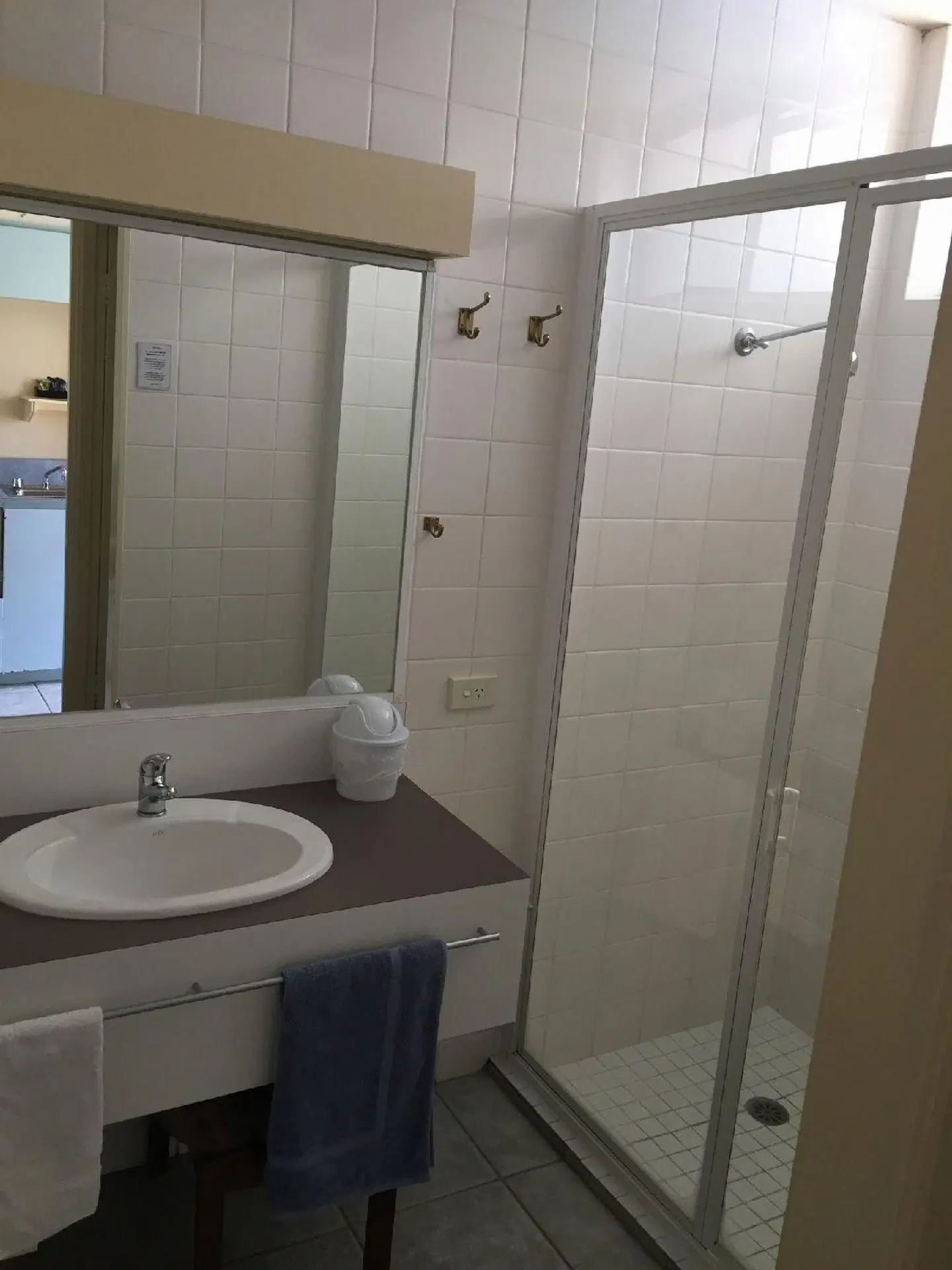 Abel Tasman Waterfront Motel Badezimmer