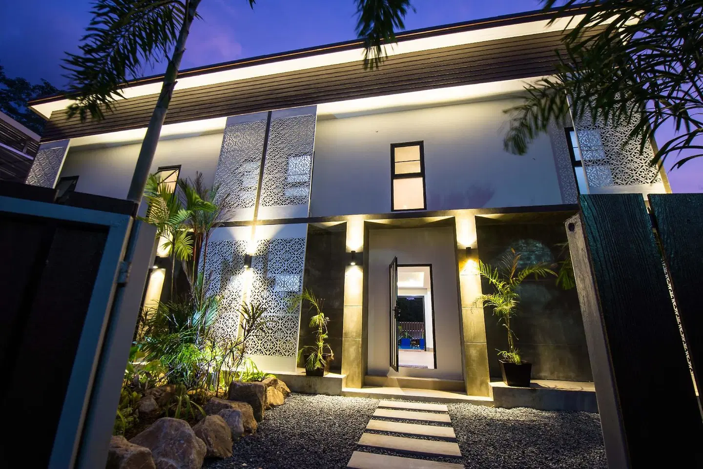 The Pearl Luxury Pool Villas Terrasse