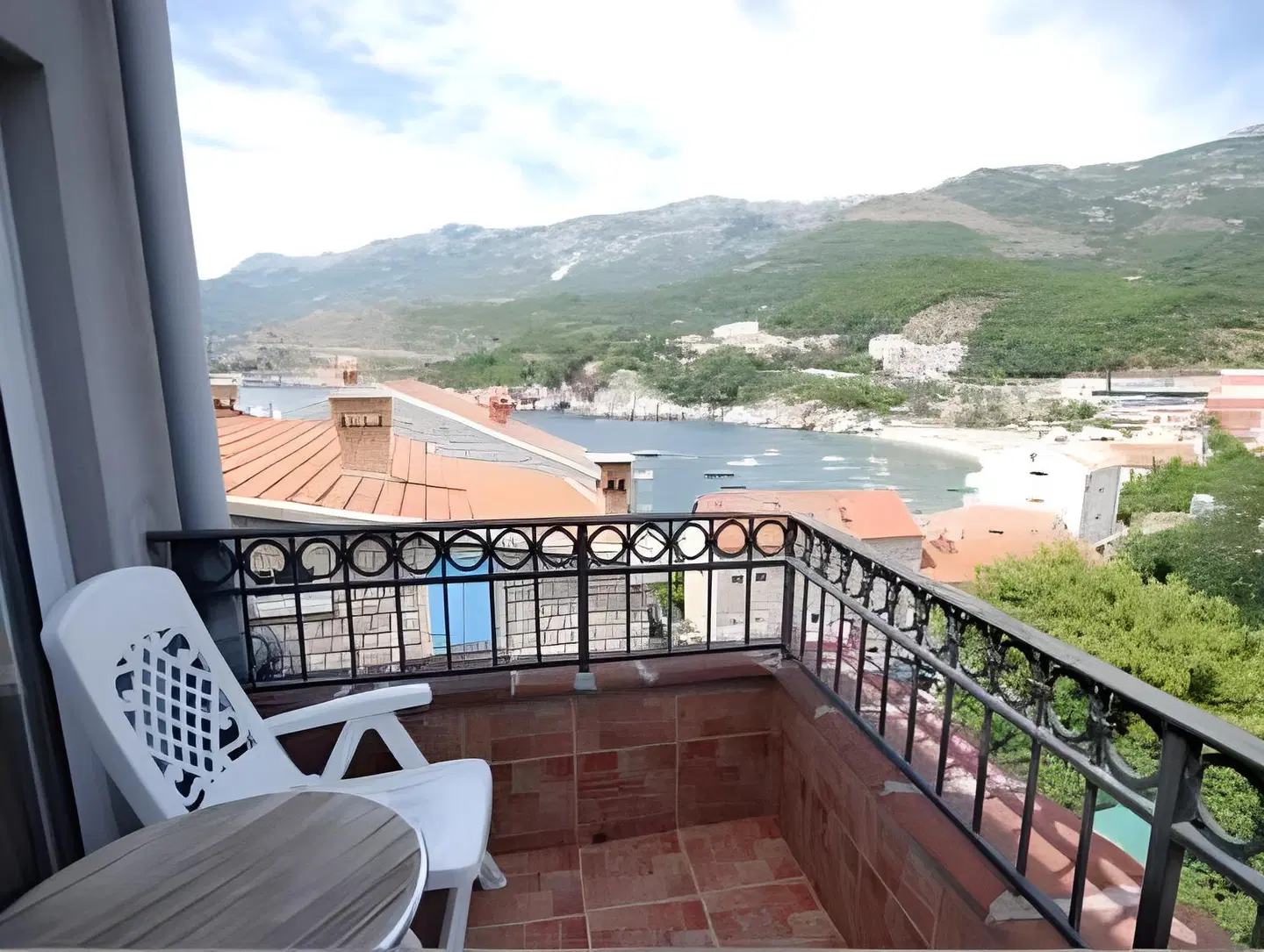 Springs Apartments Terrasse