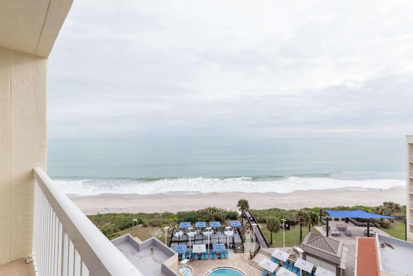 Hilton Melbourne Beach Oceanfront Terrasse