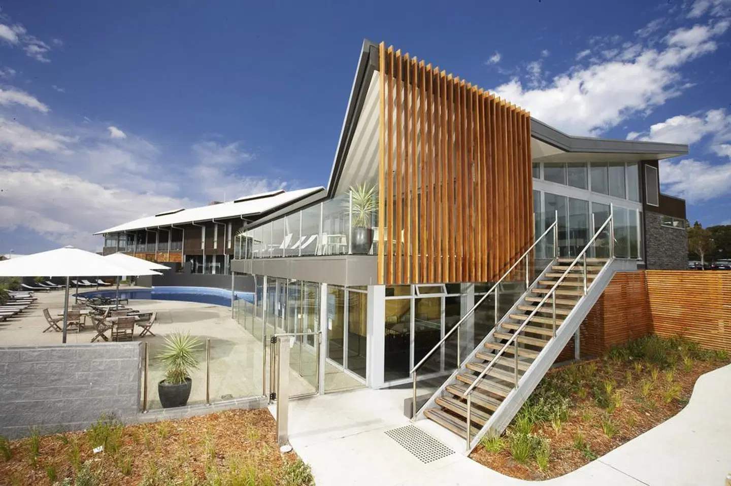 Silverwater Resort Terrasse