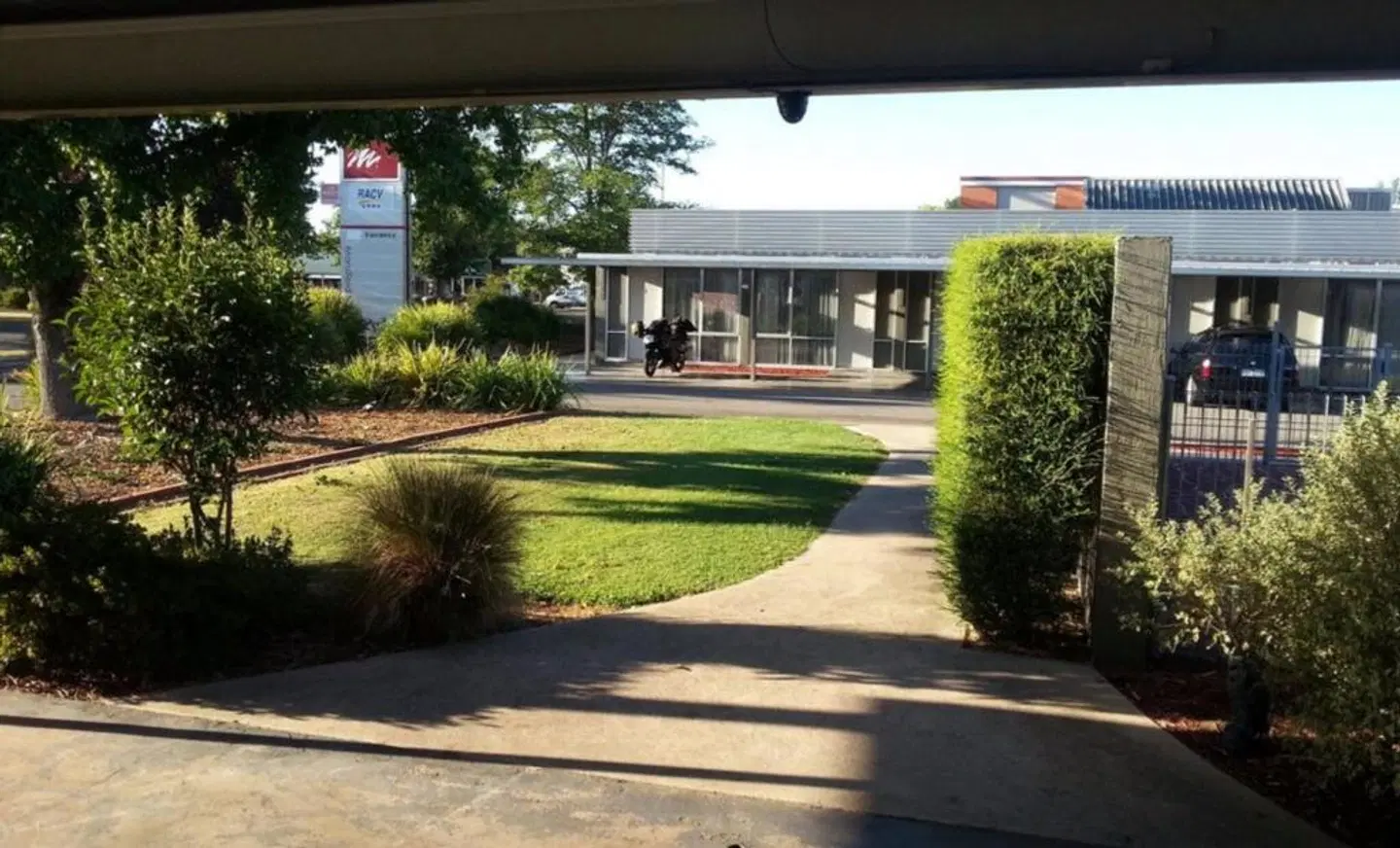Mansfield Motel Garten
