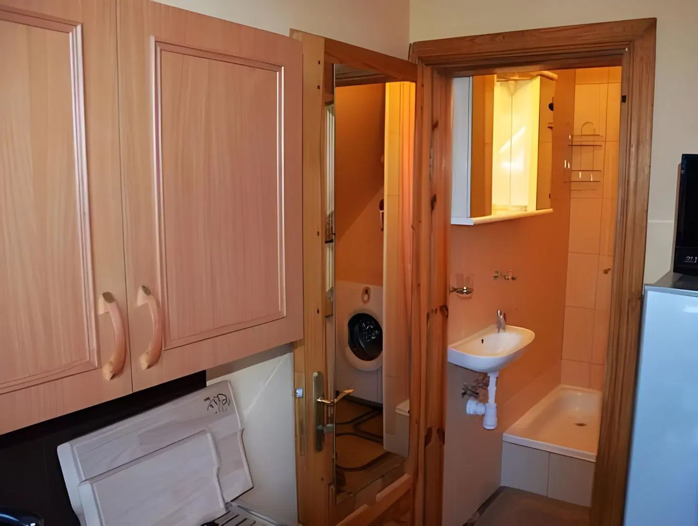 Rambyno apartamentai Badezimmer