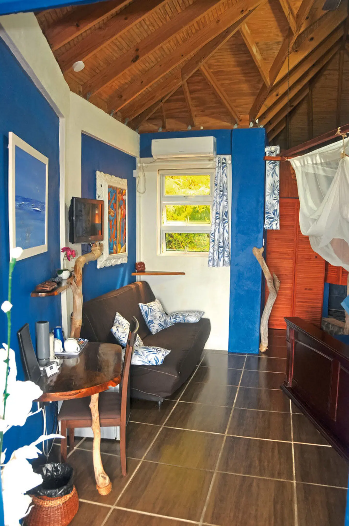 Mango Island Lodges Terrasse