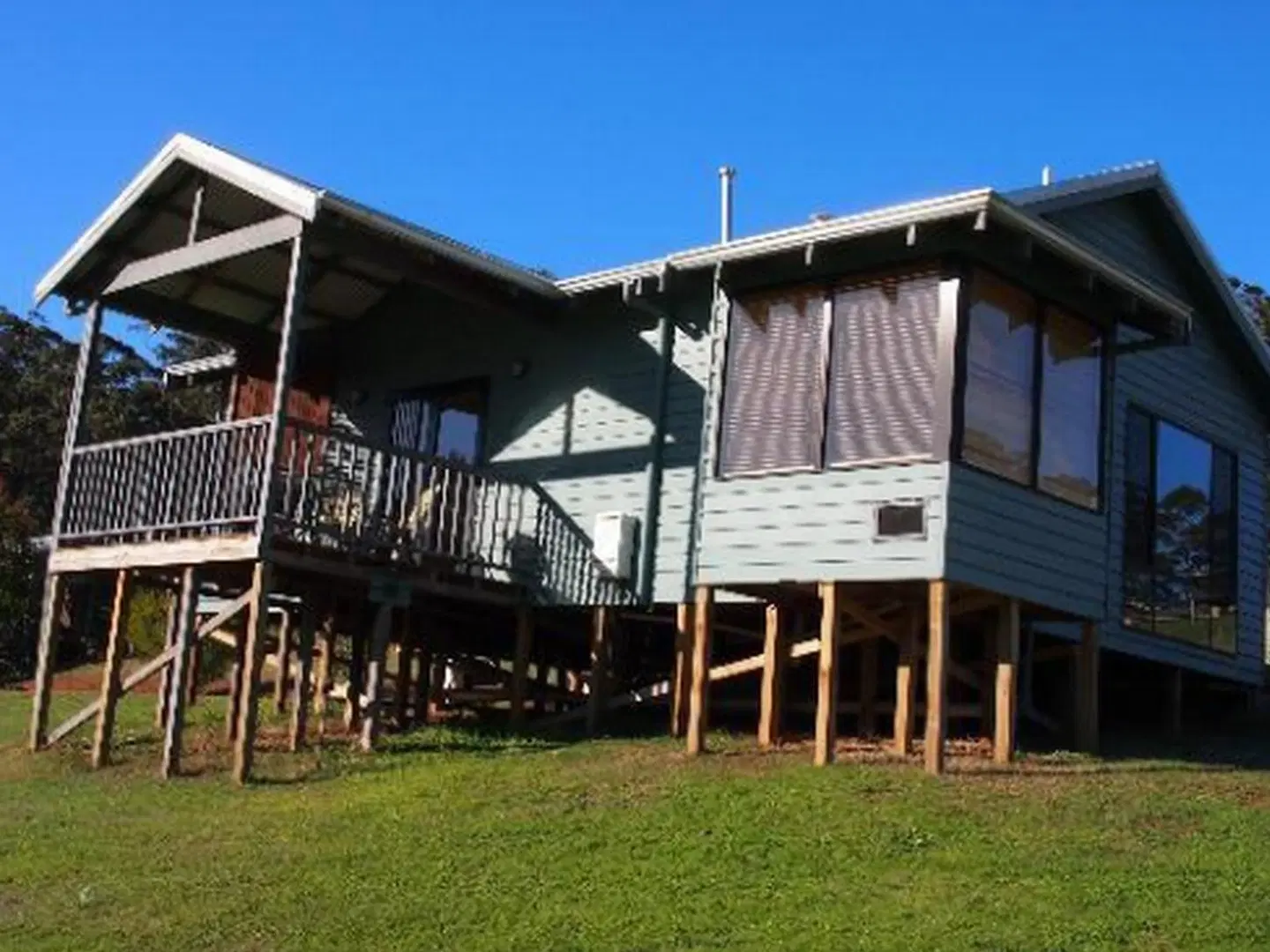 Rainbow Trail Chalets Terrasse