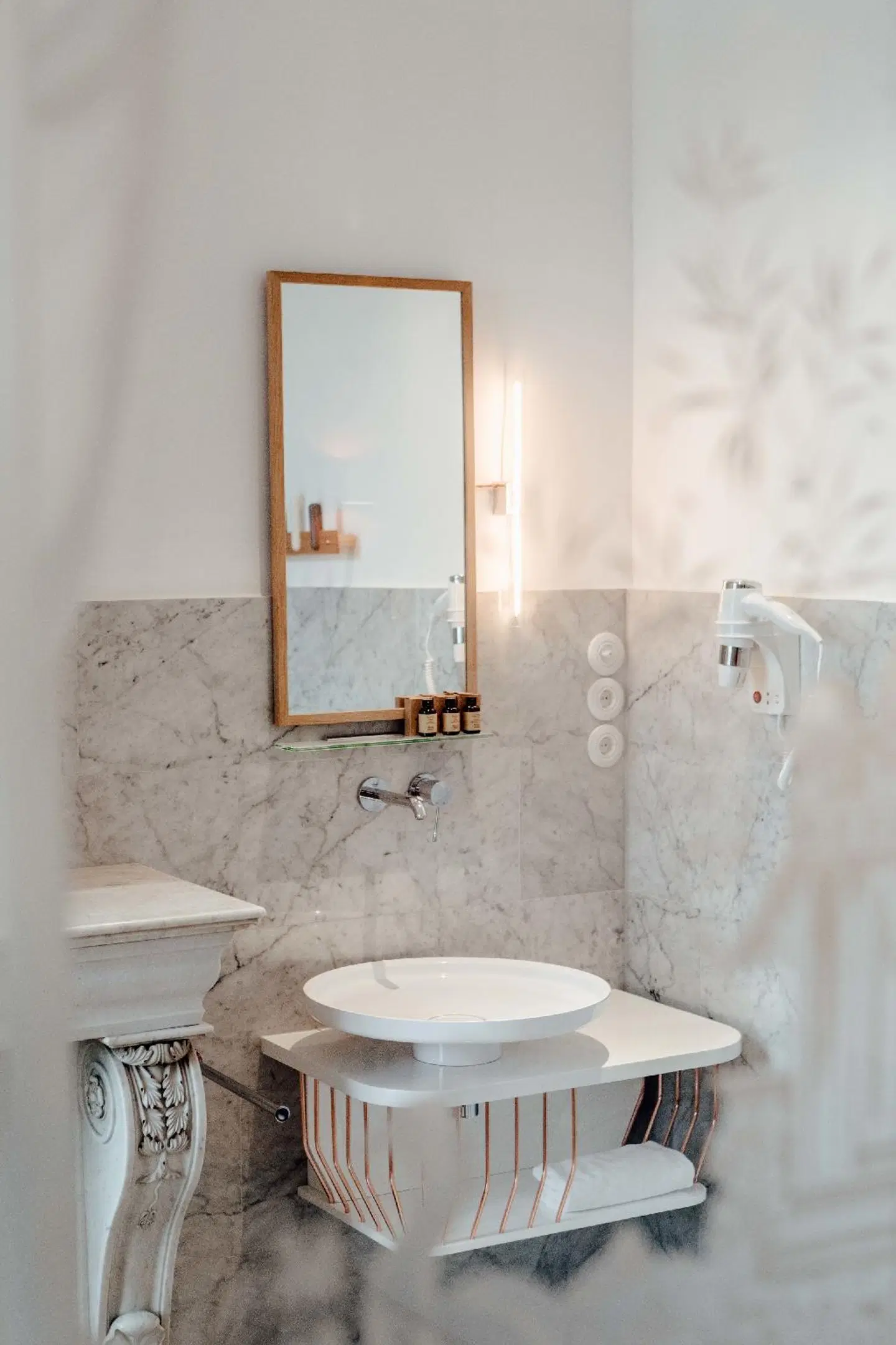 Haas op het Vrijthof Badezimmer
