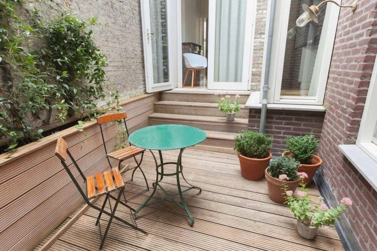 Haas op het Vrijthof Terrasse