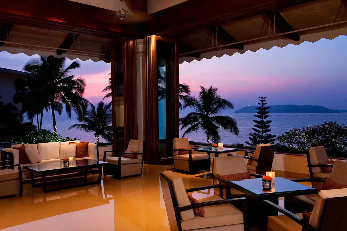 Goa Marriott Resort & Spa Terrasse