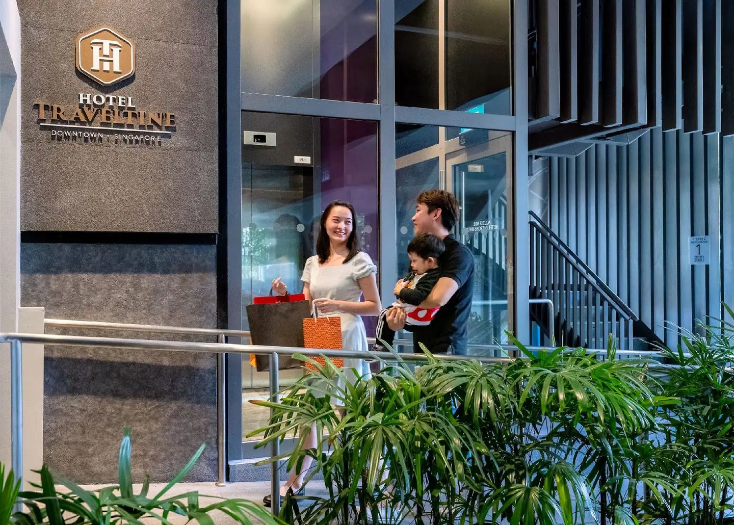 Hotel Traveltine Downtown Singapore, Trademark Terrasse