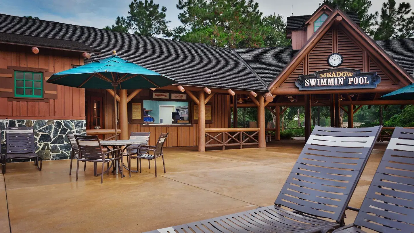 The Cabins at Disney's Fort Wilderness Resort Terrasse