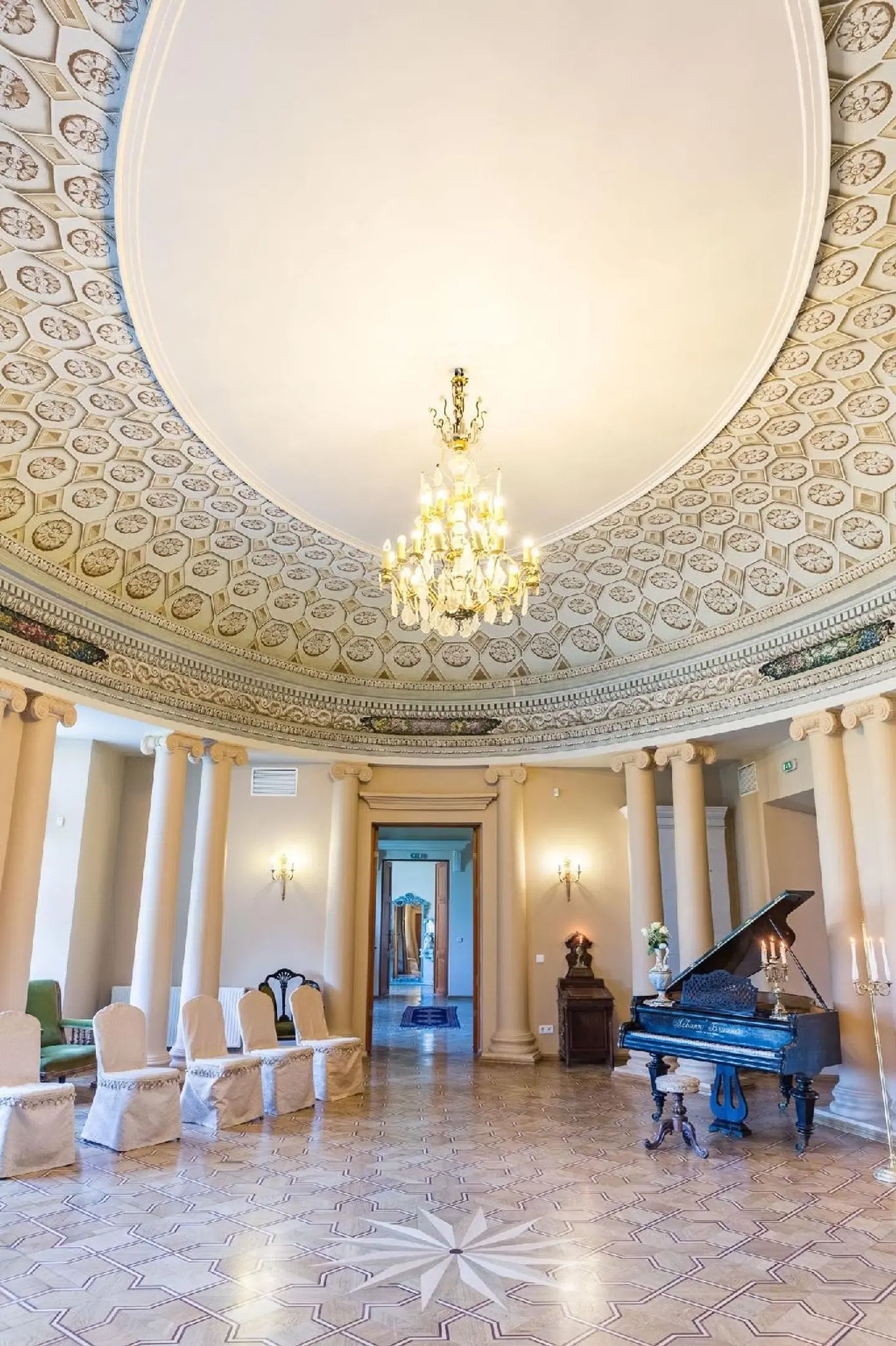 Pakruojis Manor's Palace Boutique Hotel Hallenbad