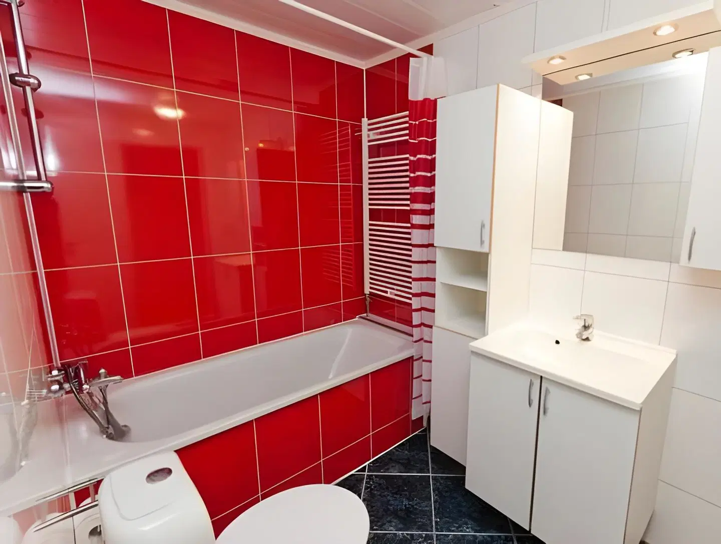 Guesthouse Gardur Apartments Badezimmer