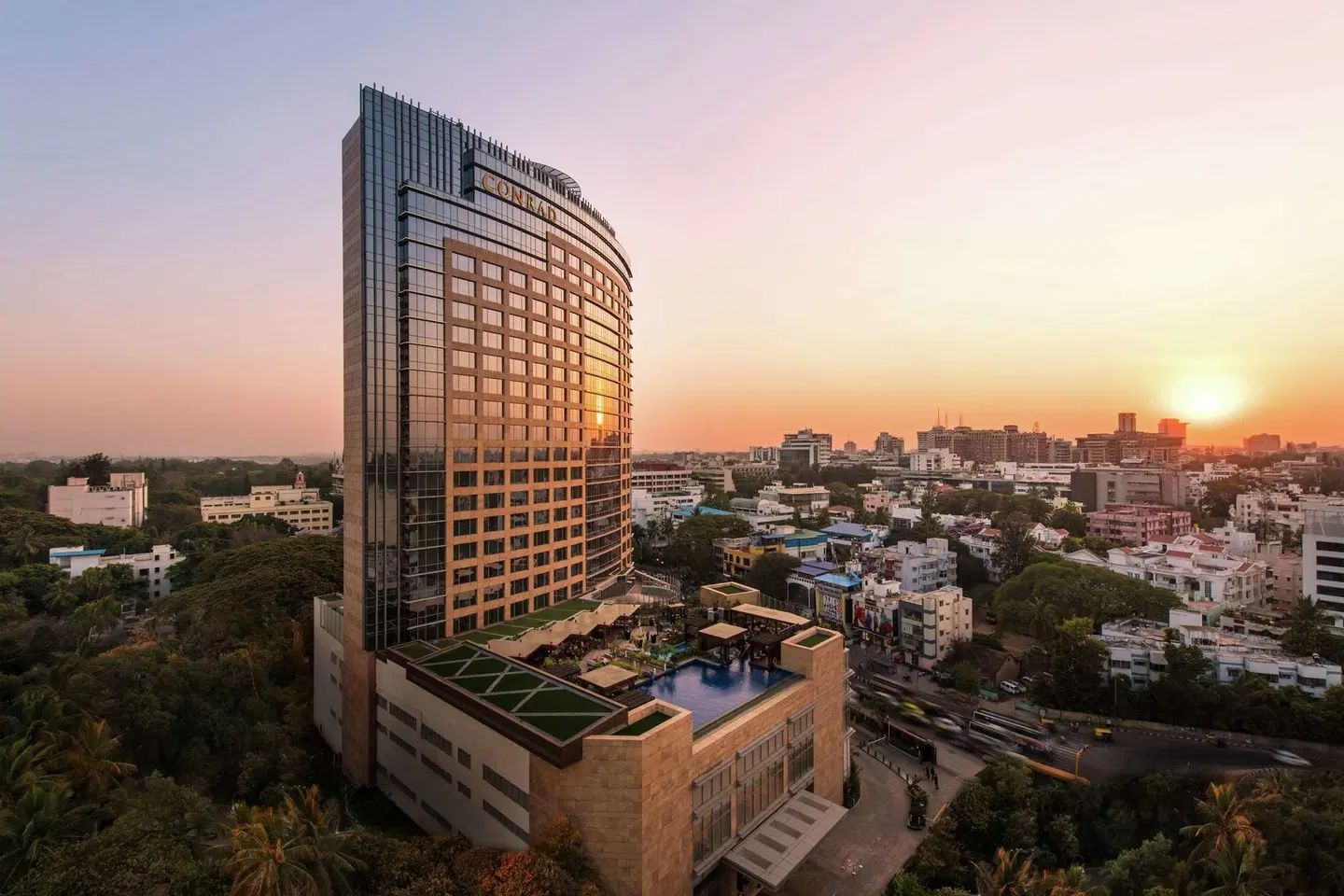Conrad Bengaluru Terrasse