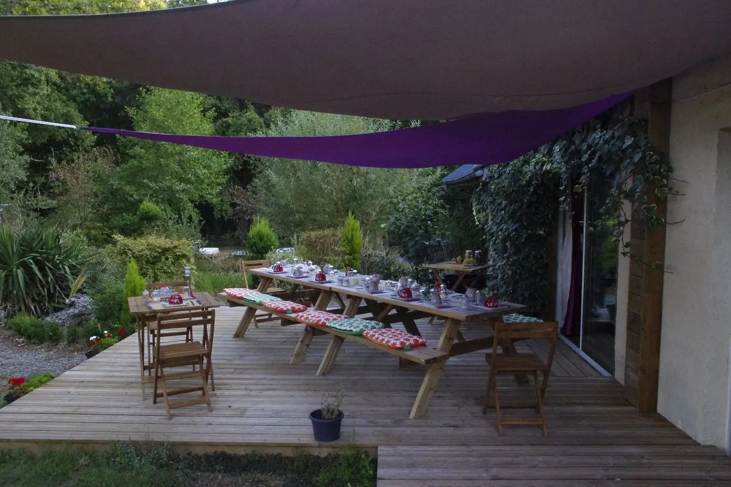 Domaine de Sahil Terrasse