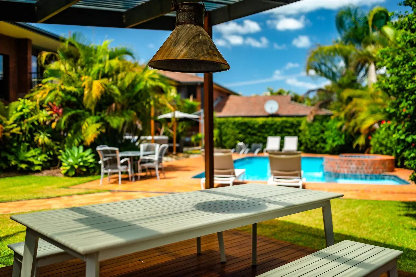 Coffs Harbour Holiday Apartments Terrasse