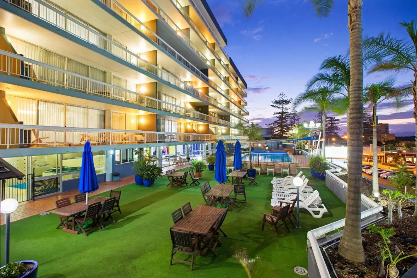 Port Pacific Resort Garten
