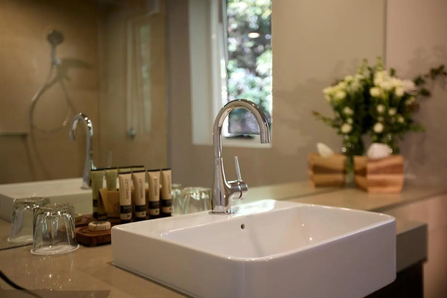 Parklands Country Gardens & Lodges Badezimmer