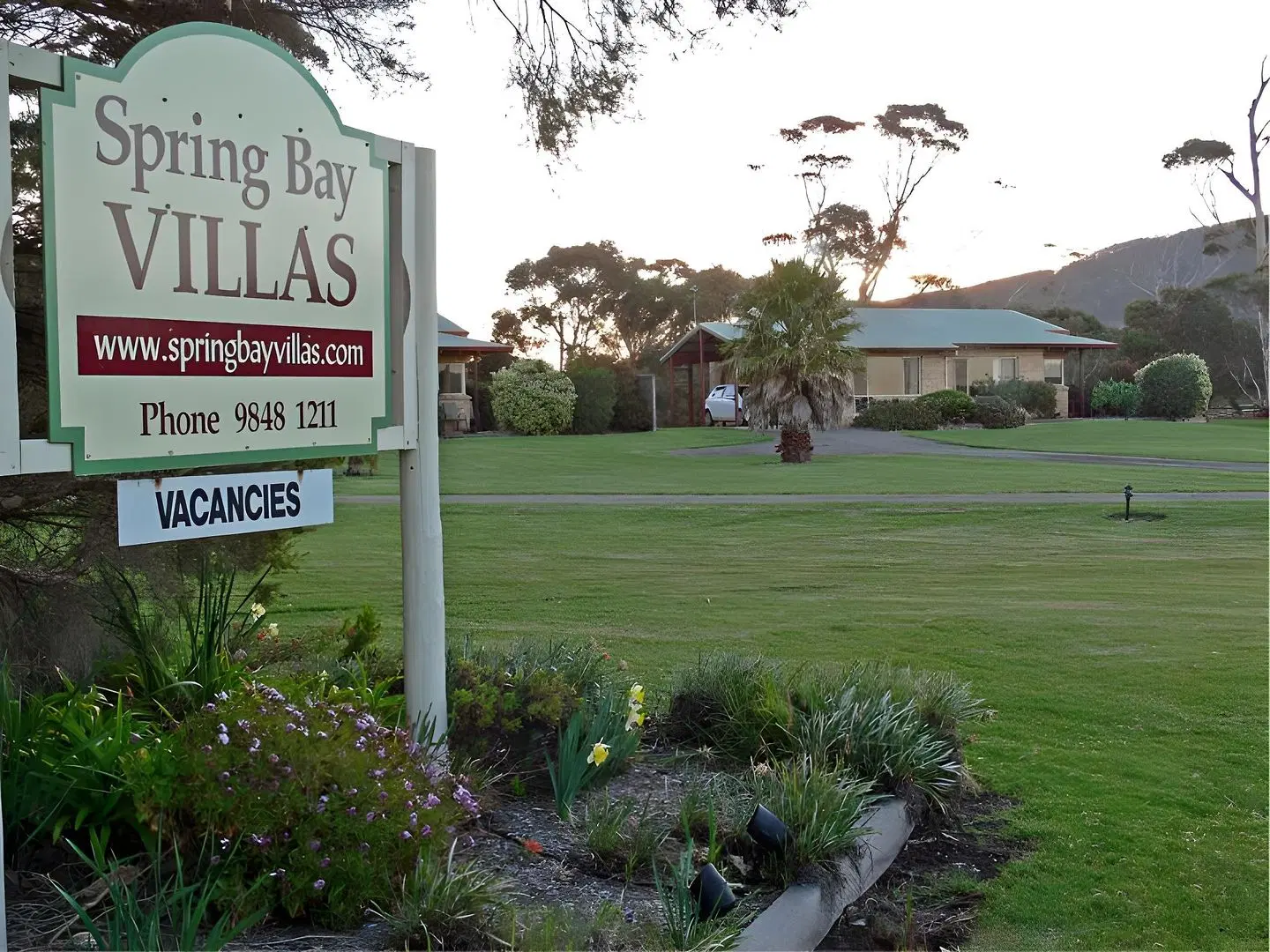 Spring Bay Villas Garten