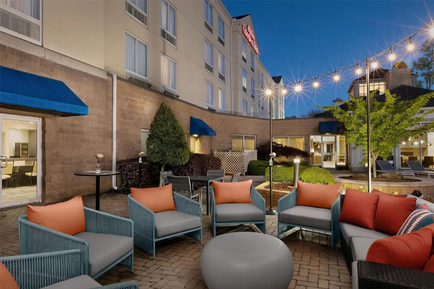 Hilton Garden Inn Huntsville/Space Center Terrasse