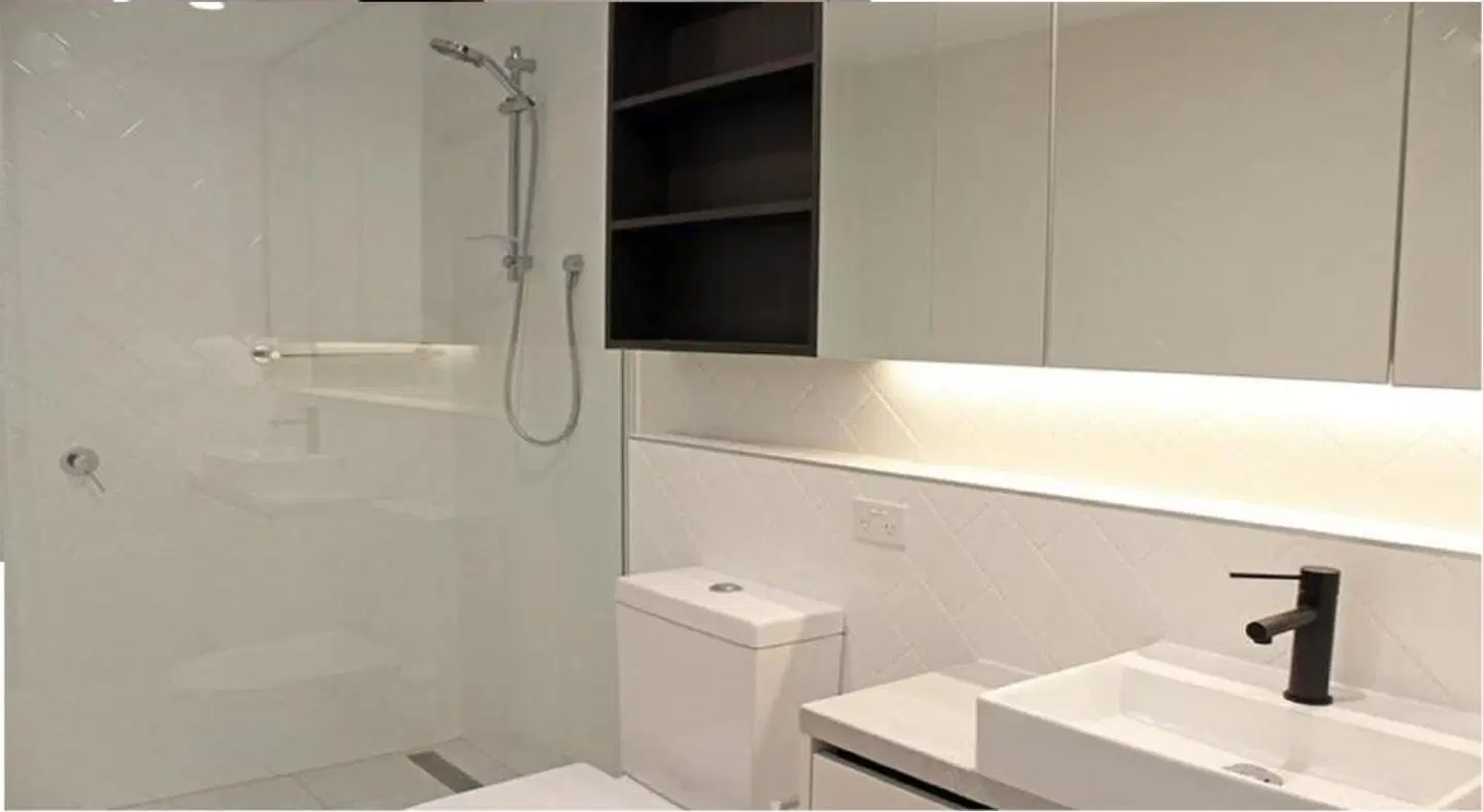 Melbourne City Apartments - Teri Badezimmer