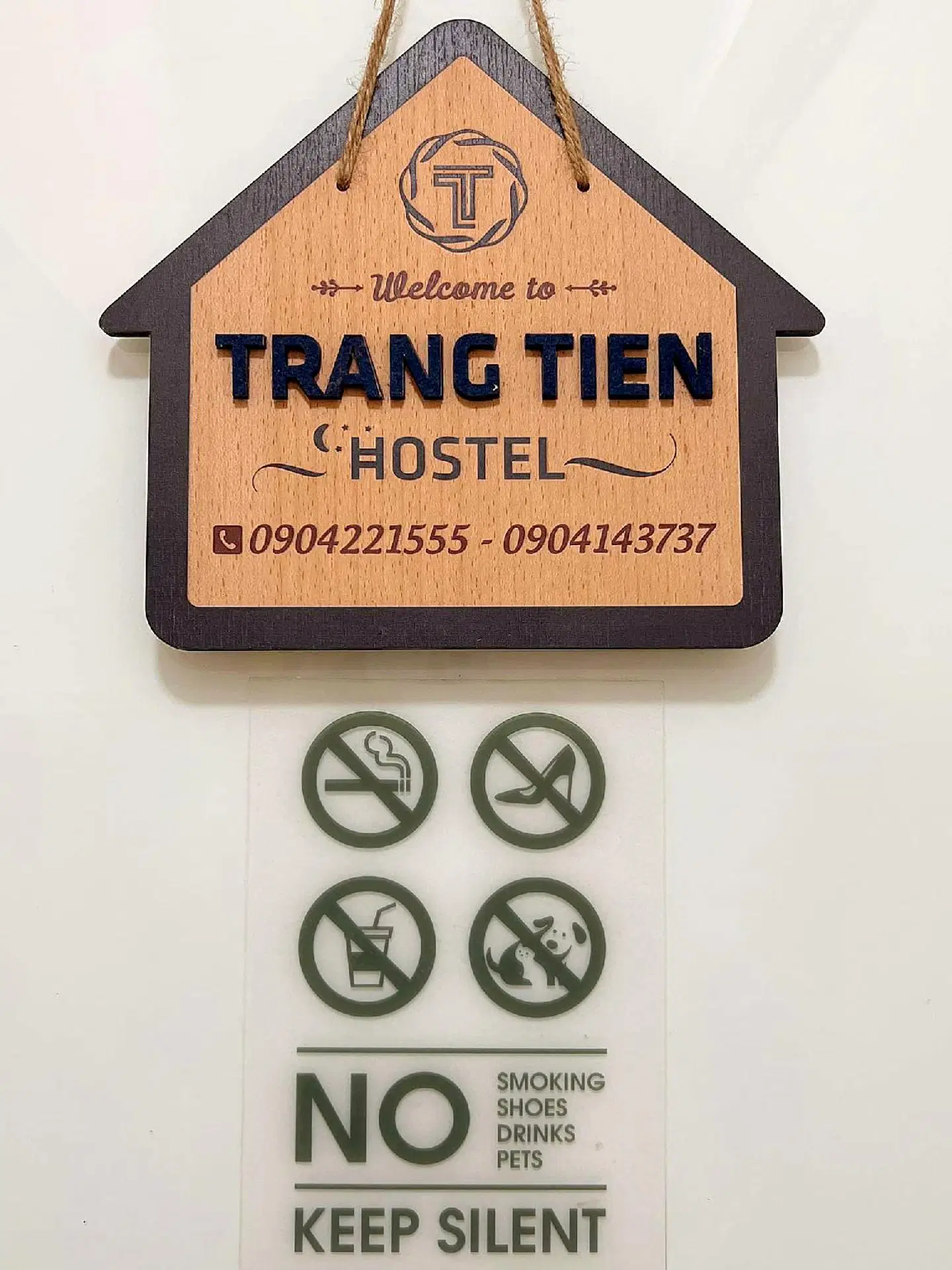 TrangTien Hostel Landkarte
