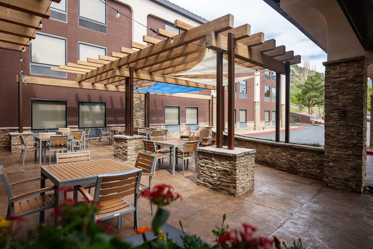 Hampton Inn Durango Terrasse