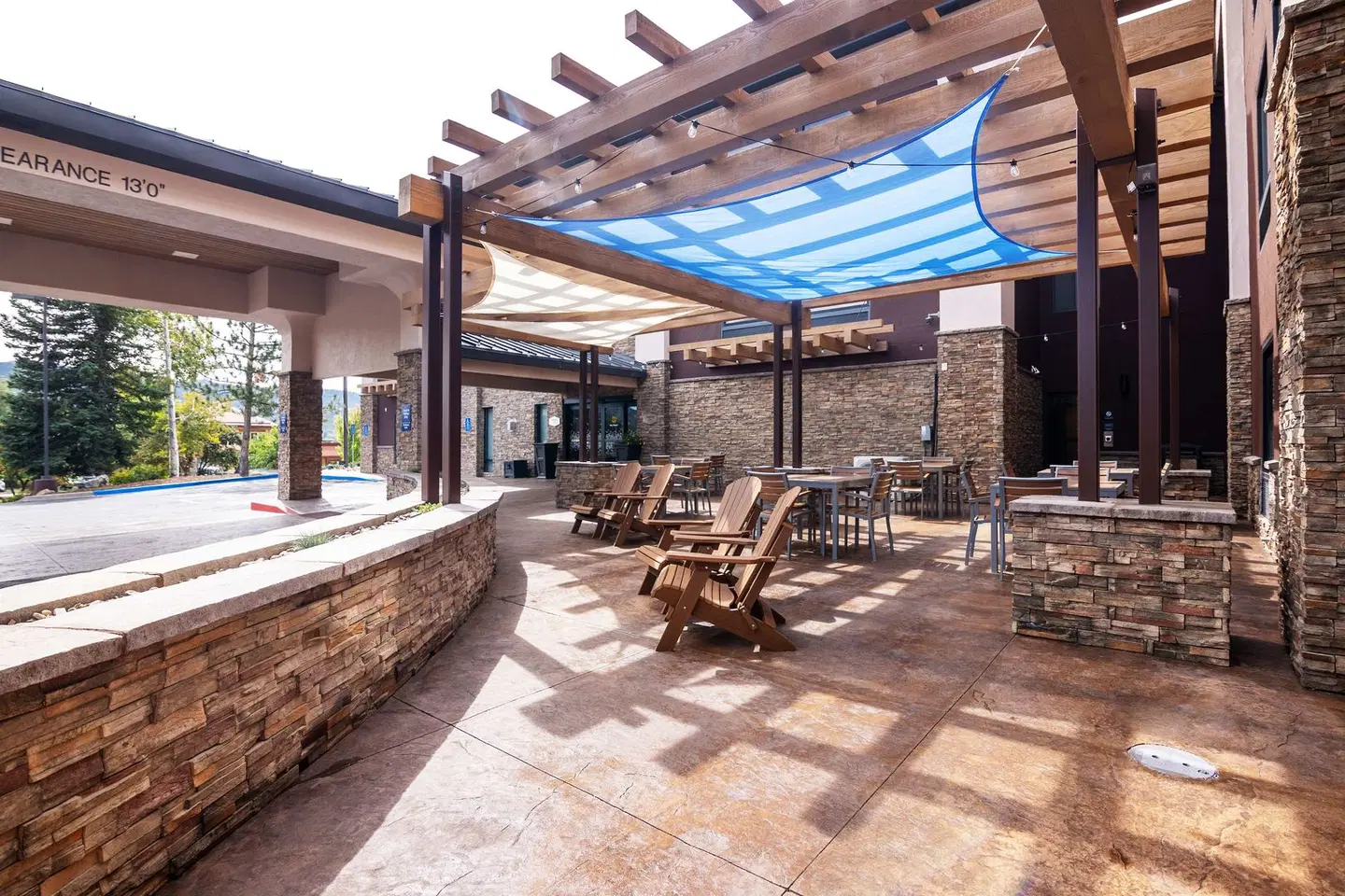Hampton Inn Durango Terrasse