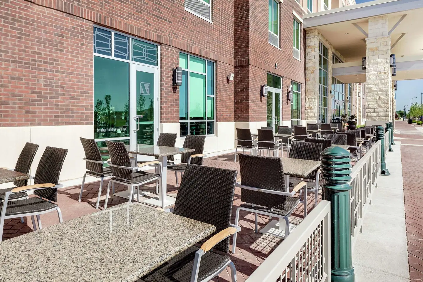 Hilton Garden Inn Manhattan Kansas Terrasse