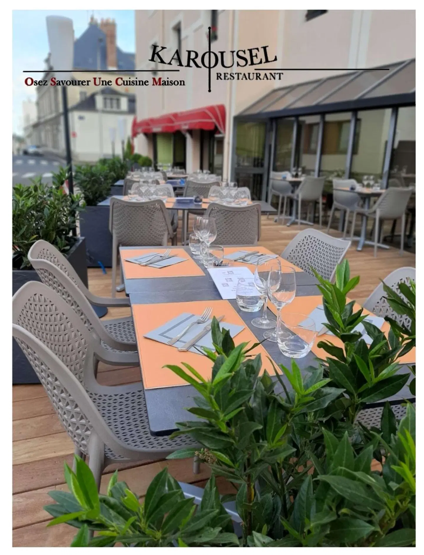 Kyriad Hotel Nevers Centre Terrasse