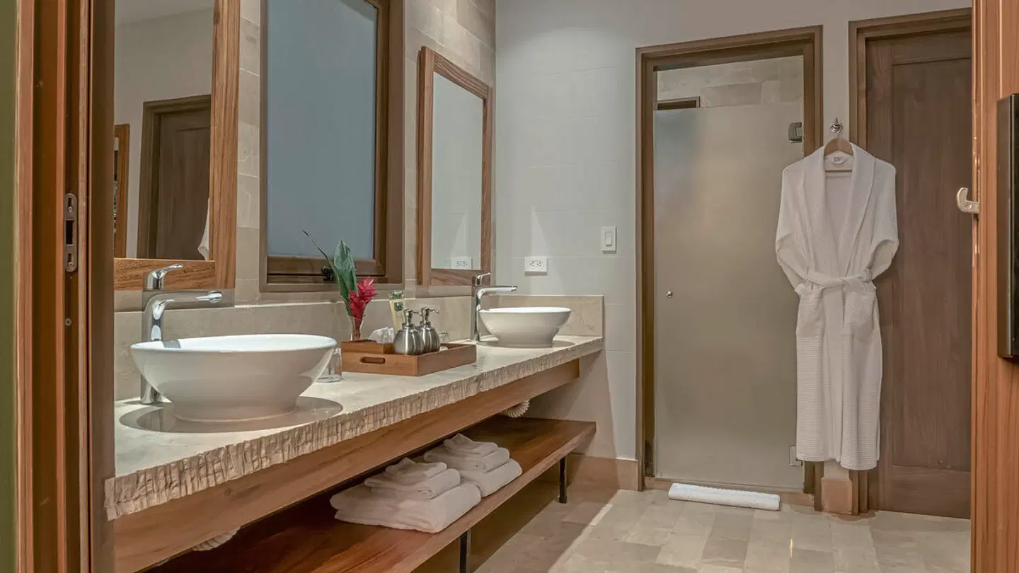 El Silencio Lodge & Spa Badezimmer