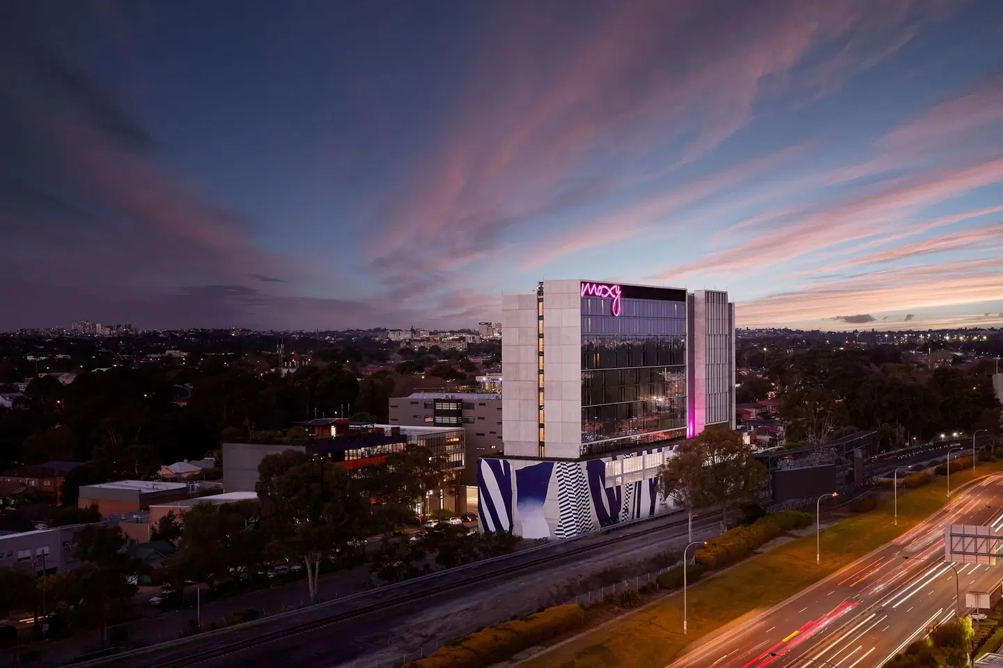 Moxy Sydney Airport Terrasse