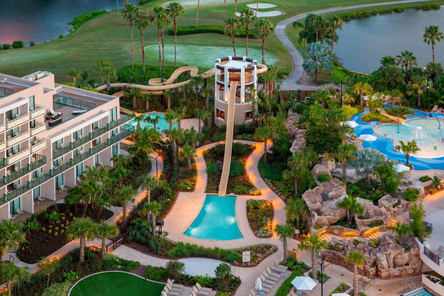 Orlando World Center Marriott Garten