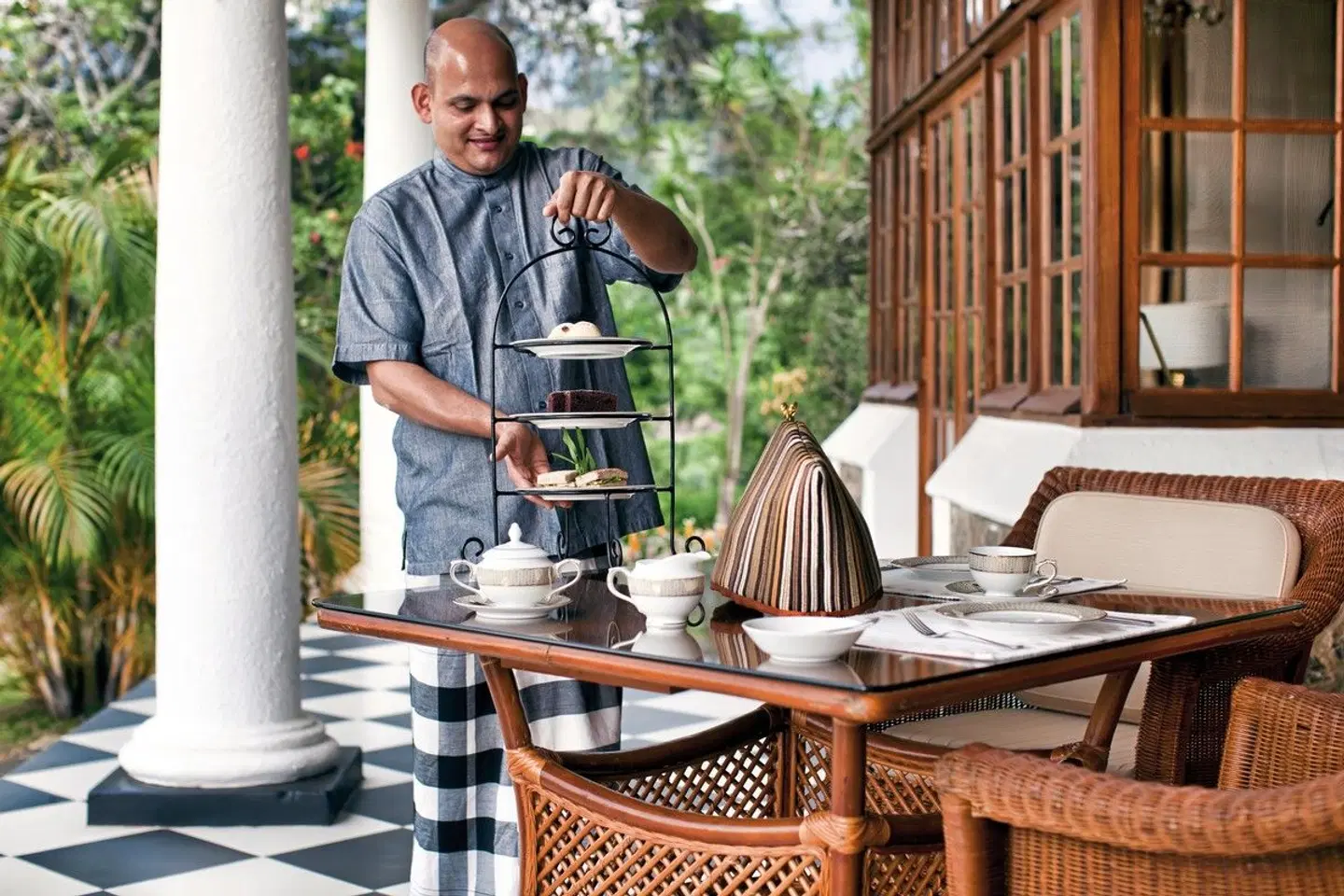 Ceylon Tea Trails Terrasse