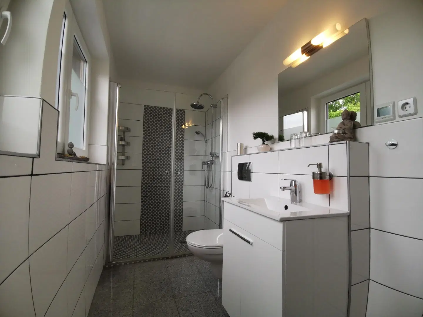 Apartments Fichtelberger Blick Badezimmer