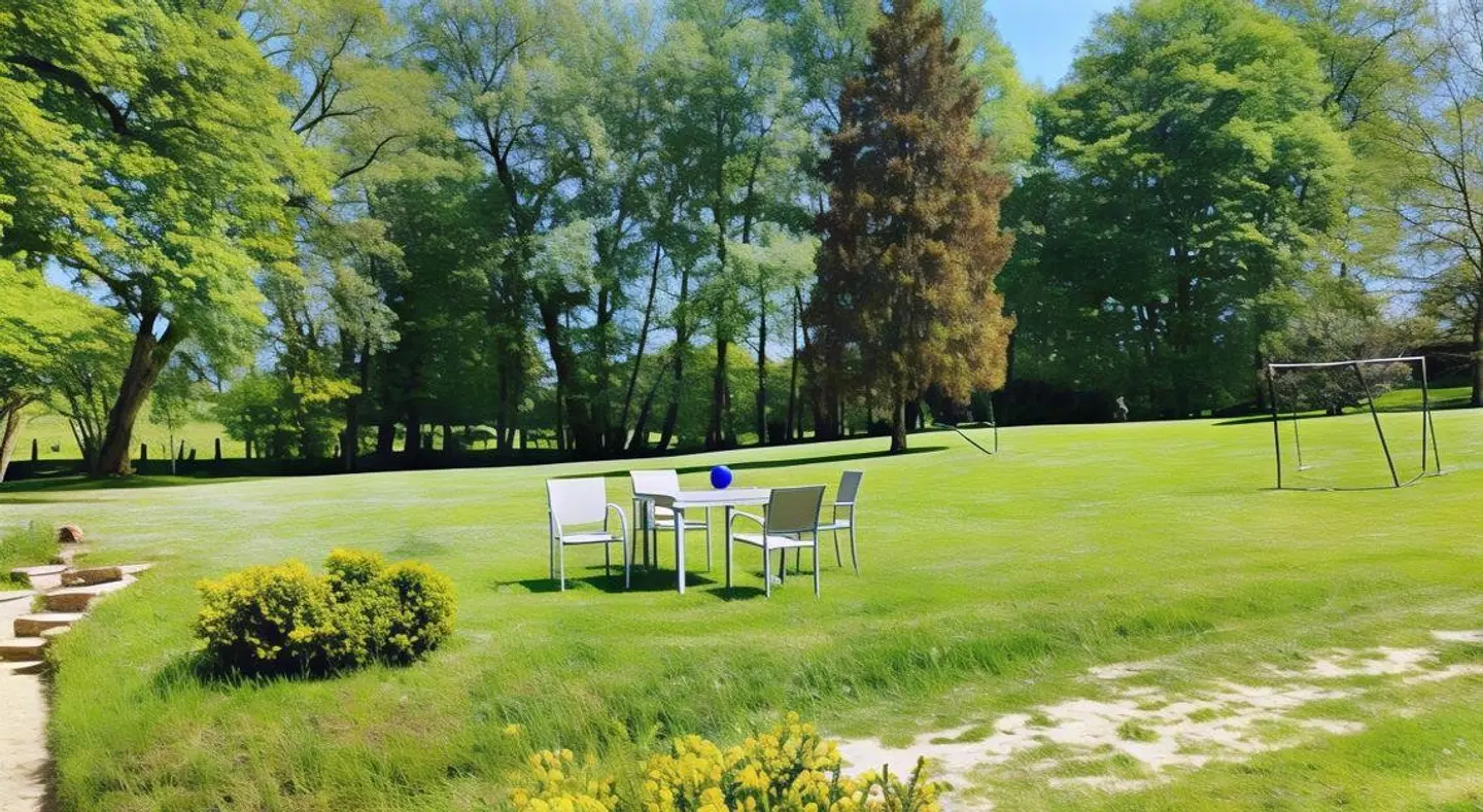 Château de Bellefontaine Garten