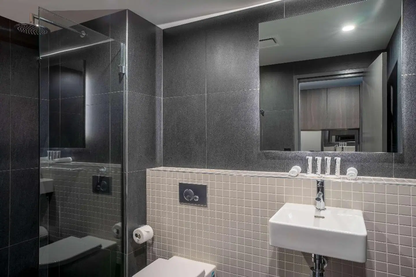 Abode Belconnen Badezimmer