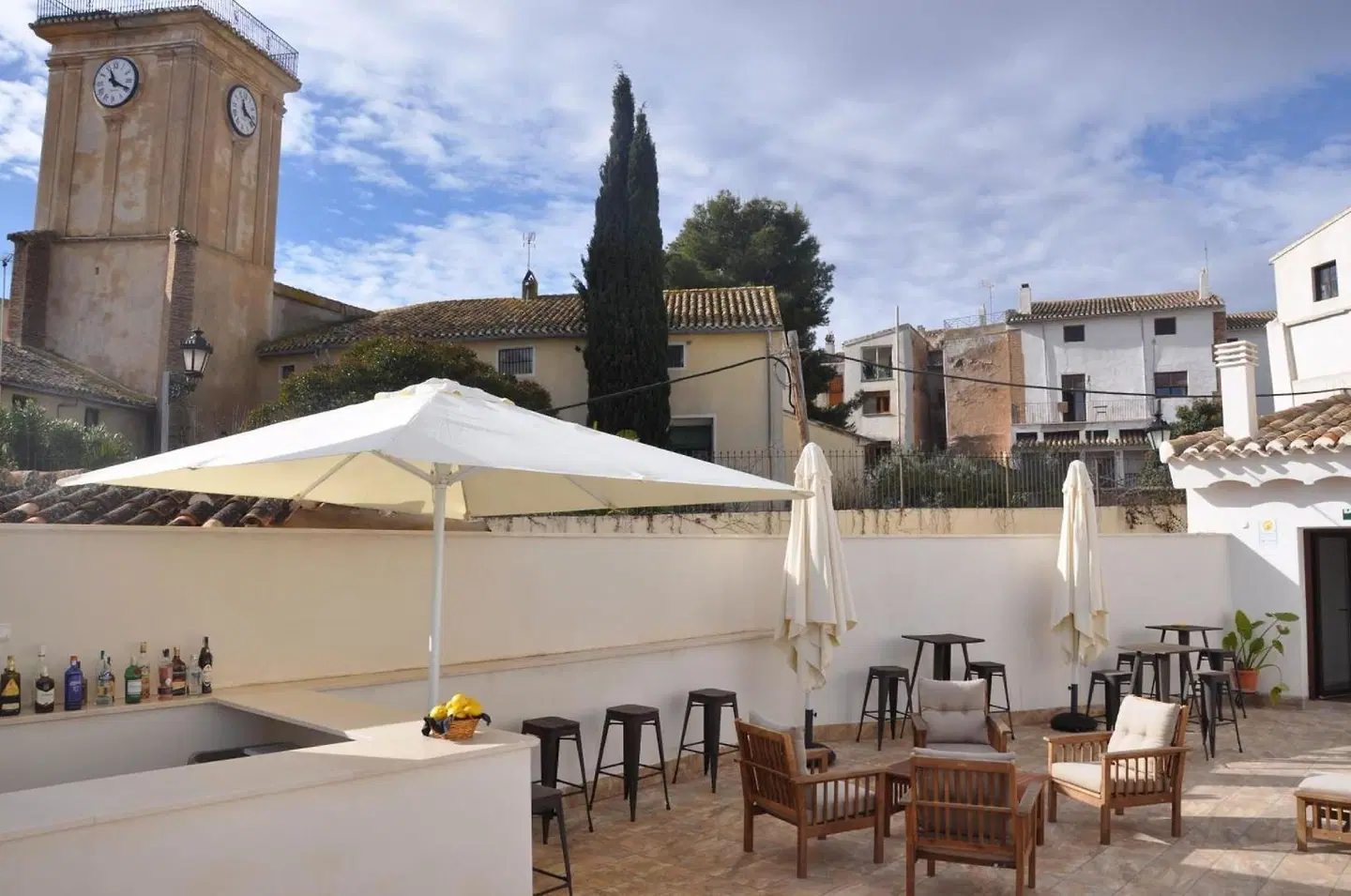 Hotel Hospedería La Vera Cruz Terrasse