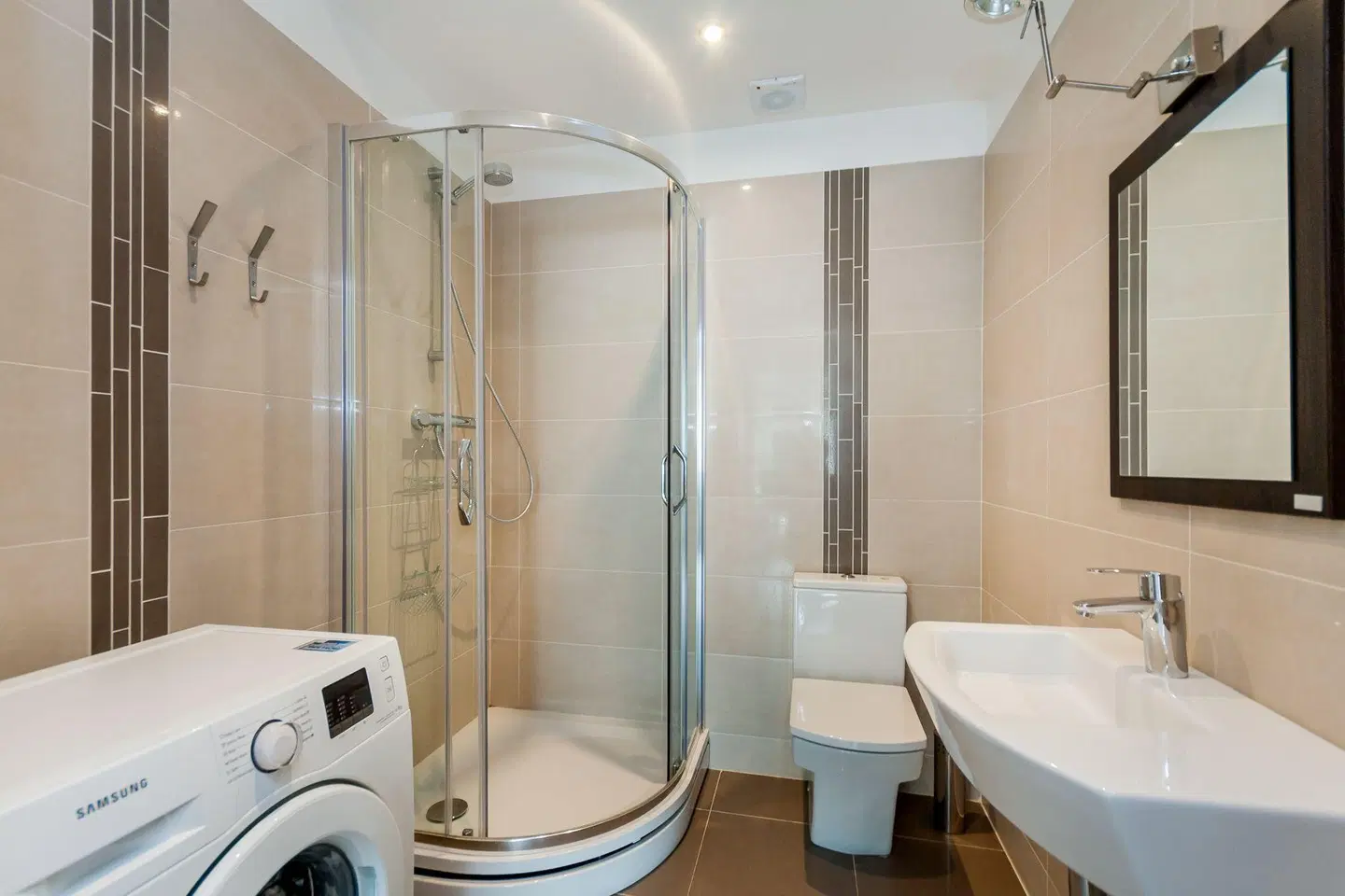 Saules Club Apart Hotel Badezimmer