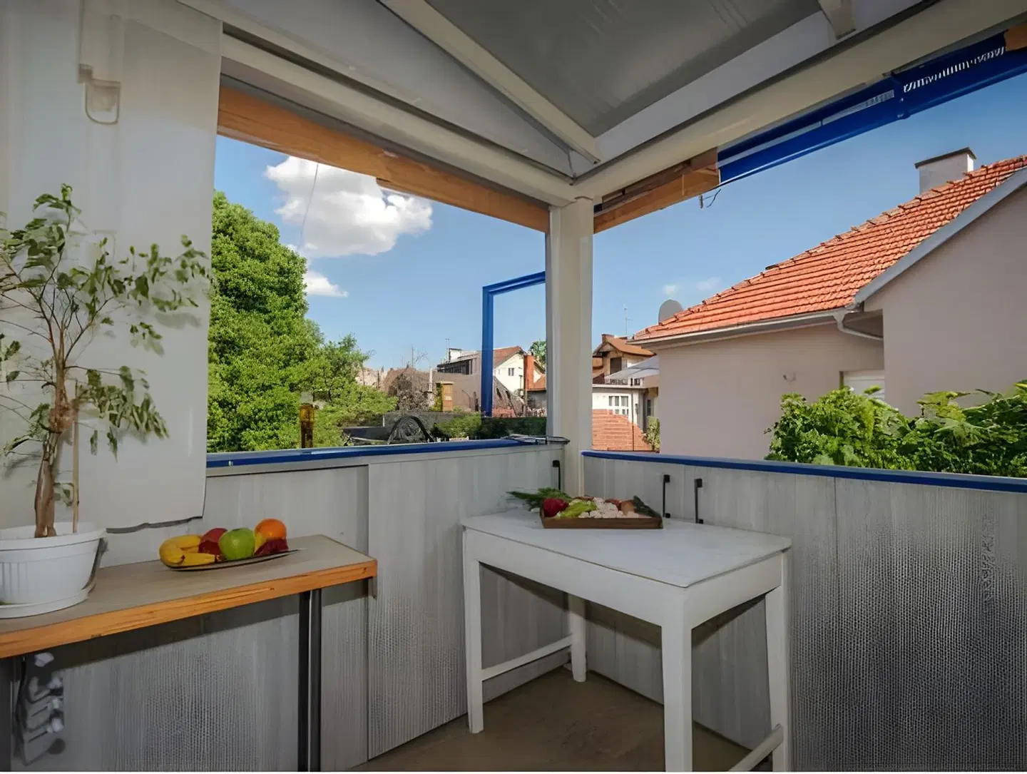 Guesthouse Anastasia Zagreb Terrasse