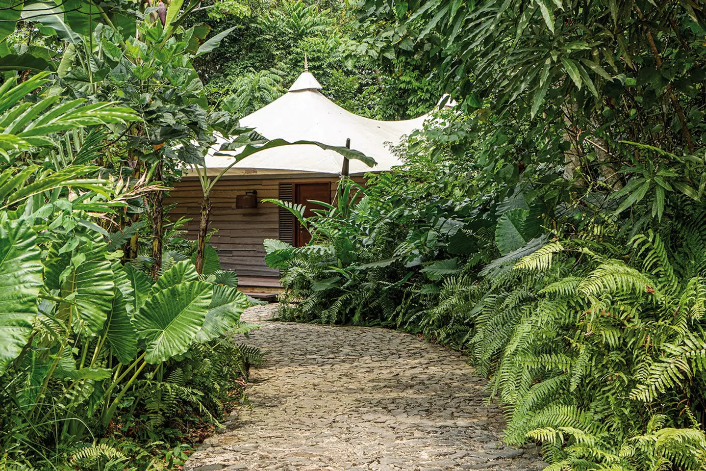 Sundy Praia Principe Island Garten