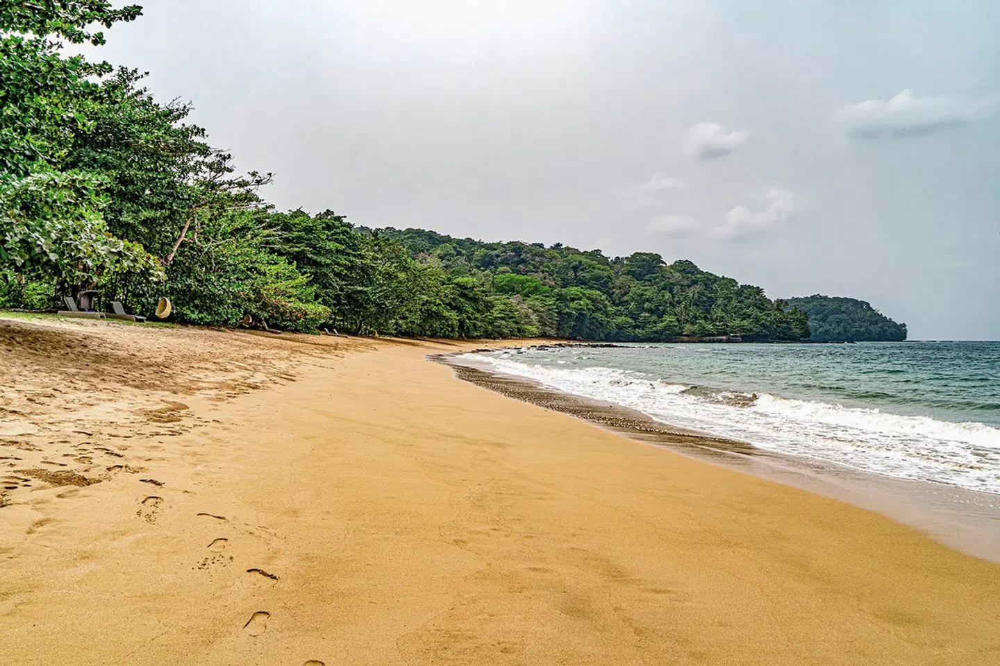 Sundy Praia Principe Island Strand