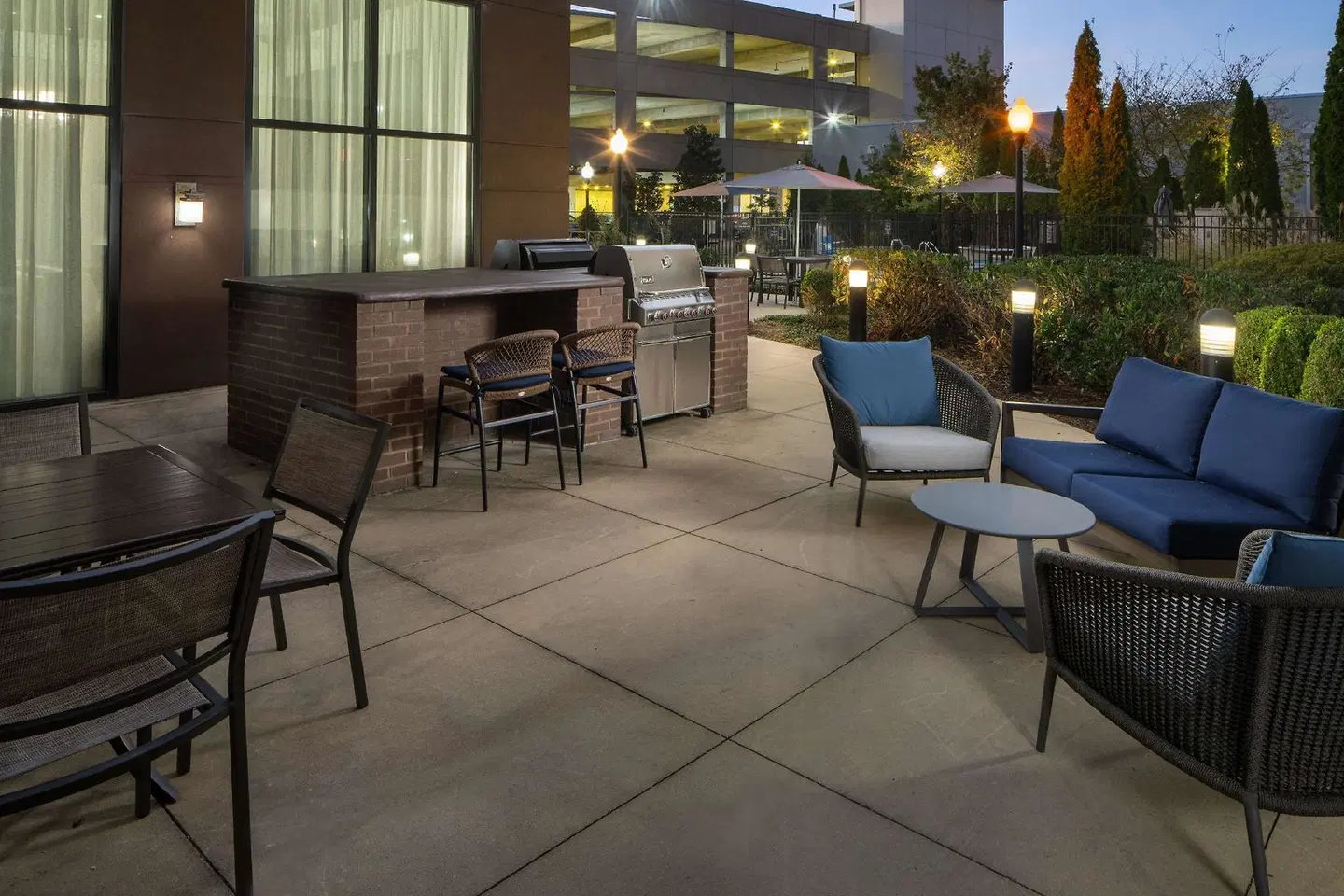 Homewood Suites by Hilton Huntsville-Downtown Terrasse