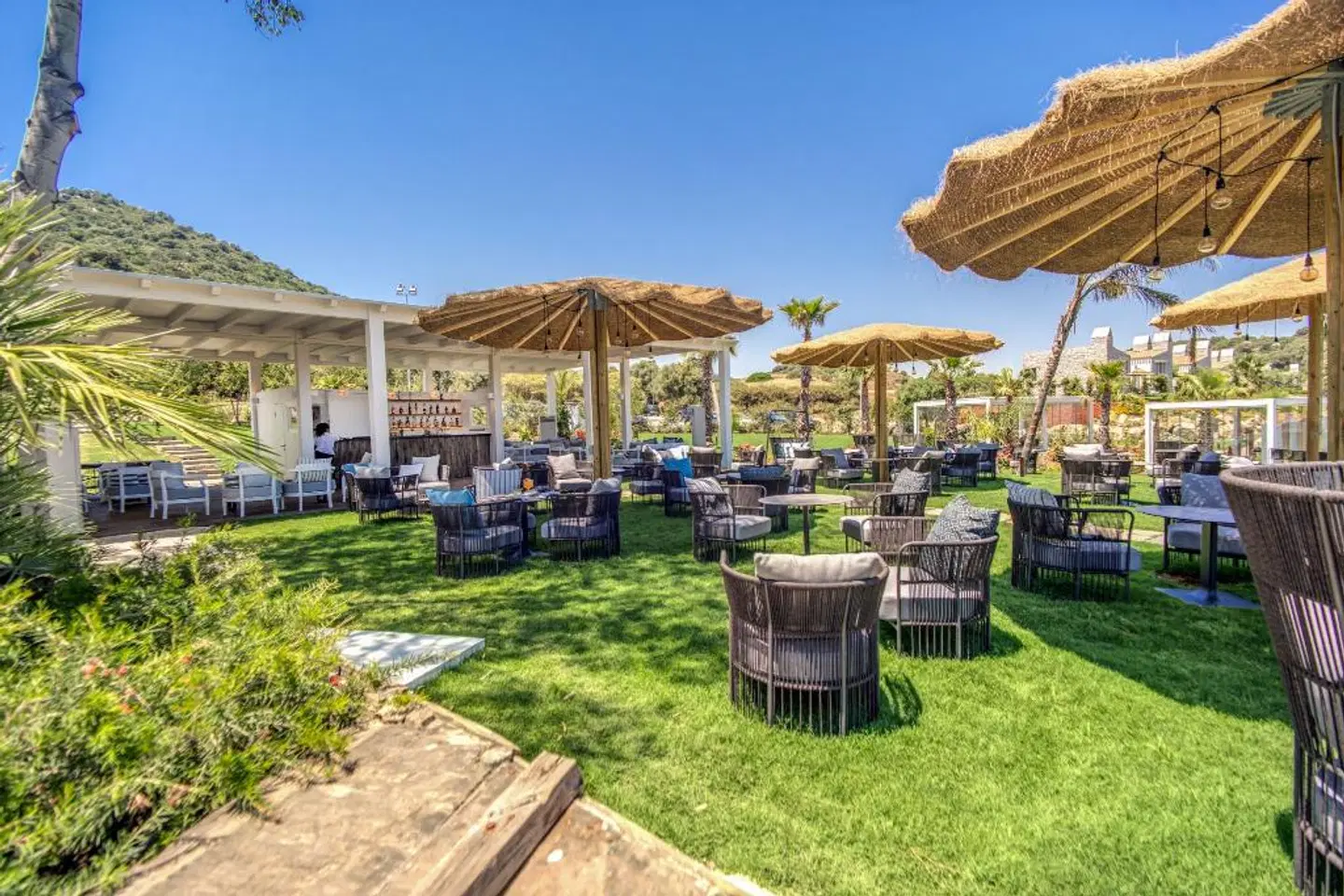 Cala Sinzias Resort Garten