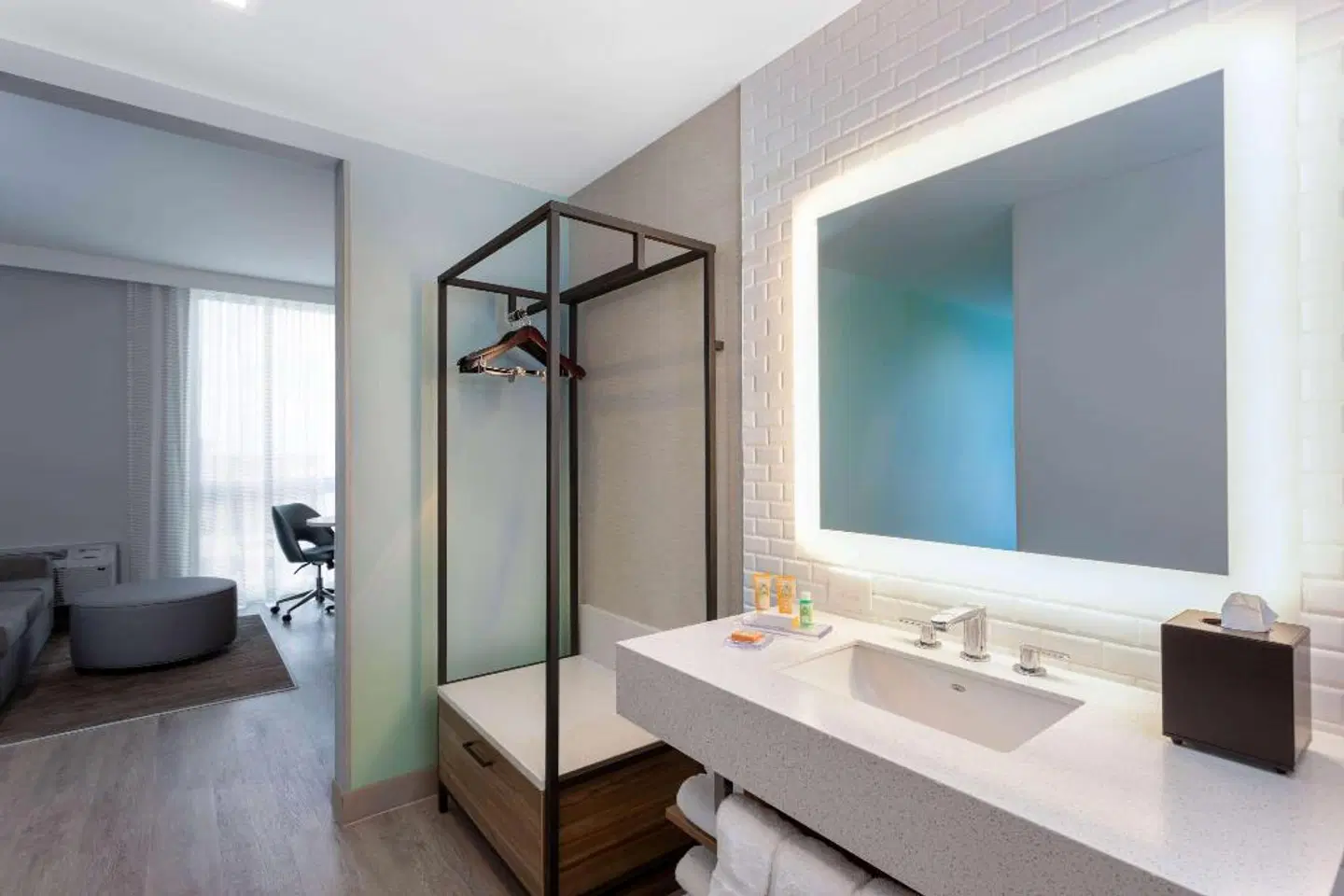 Wyndham Garden Miami International Airport Badezimmer